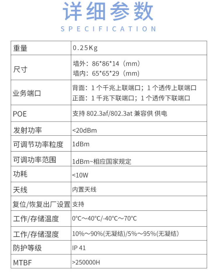 信銳 XAP-6210P WiFi6雙頻無(wú)線面板AP